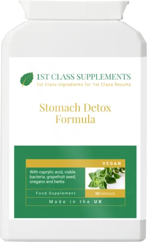 Stomach Detox Formula vitamins and health supplement product by 1st Class Supplements
