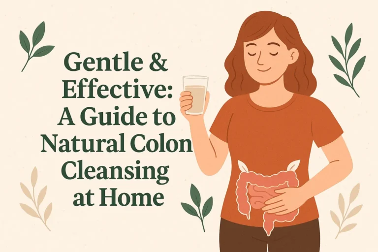 Gentle & Effective: A guide to natural colon cleansing at home