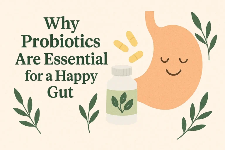 Why probiotics are essential for a happy gut
